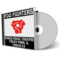 Artwork Cover of Foo Fighters 1998-05-23 CD Tinley Park Audience