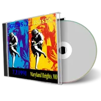 Artwork Cover of Guns N Roses 1991-07-02 CD St Louis Audience