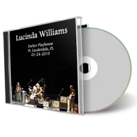 Artwork Cover of Lucinda Williams 2015-01-24 CD Ft Lauderdale Audience