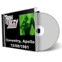 Artwork Cover of Thin Lizzy 1981-12-08 CD Coventry Audience