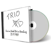 Artwork Cover of Trio 1981-11-23 CD Hamburg Soundboard