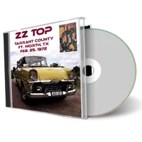 Artwork Cover of ZZ Top 1972-02-25 CD Fort Worth Audience