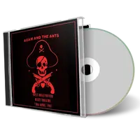 Artwork Cover of Adam And The Ants 1981-04-13 CD West Hollywood Audience