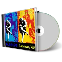 Front cover artwork of Guns N Roses 1991-06-19 CD Landover Audience