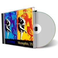 Front cover artwork of Guns N Roses 1992-01-07 CD Memphis Audience