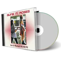 Front cover artwork of Guns N Roses 1992-08-08 CD Montreal Audience