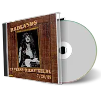 Front cover artwork of Badlands 1989-07-29 CD Milwaukee Audience