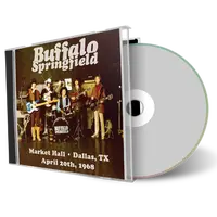 Front cover artwork of Buffalo Springfield Compilation CD Dallas 1968 Audience