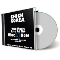 Front cover artwork of Chick Corea Trio 1985-01-05 CD New York City Audience