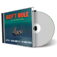 Front cover artwork of Govt Mule 2023-09-20 CD Wilkes Barre Audience