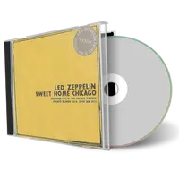 Front cover artwork of Led Zeppelin Compilation CD Sweet Home Chicago 1975 Audience