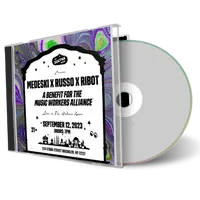 Front cover artwork of Medeski X Russo X Ribot 2023-09-12 CD Brooklyn Audience