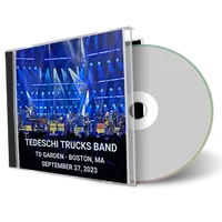 Front cover artwork of Tedeschi Trucks Band 2023-09-27 CD Boston Audience