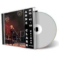 Front cover artwork of Anne Clark 2023-07-22 CD Weimar Audience