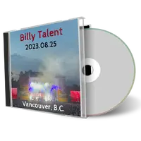 Front cover artwork of Billy Talent 2023-08-25 CD Vancouver Soundboard