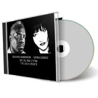 Front cover artwork of Lydia Lunch 2023-07-15 CD Kjfc-Fm Soundboard