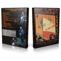 Artwork Cover of Eric Clapton 2011-10-12 DVD Sao Paulo Audience