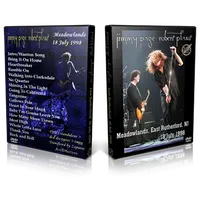 Artwork Cover of Jimmy Page and Robert Plant 1998-07-18 DVD East Rutherford Audience