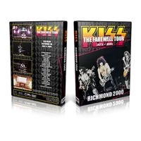 Artwork Cover of KISS 2000-06-06 DVD Richmond  Audience