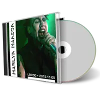 Artwork Cover of Marilyn Manson 2015-11-05 CD Leipzig Audience