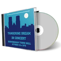 Artwork Cover of Tangerine Dream 1975-10-12 CD Birmingham Audience