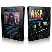 Artwork Cover of WASP 1989-07-28 DVD Philadelphia Audience