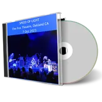 Front cover artwork of Speed Of Light 2023-10-07 CD Oakland Audience