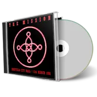 Front cover artwork of The Mission 1988-03-12 CD Sheffield Audience