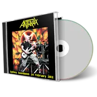 Front cover artwork of Anthrax 2013-02-24 CD Sydney Audience