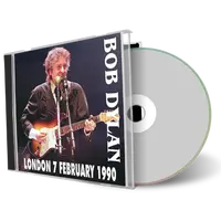 Front cover artwork of Bob Dylan 1990-02-07 CD London Audience