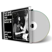 Front cover artwork of Patti Smith 1976-03-09 CD Detroit Audience
