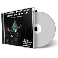 Front cover artwork of Patti Smith 2005-12-30 CD New York Audience