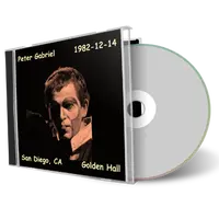 Front cover artwork of Peter Gabriel 1982-12-14 CD San Diego Audience