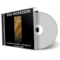 Front cover artwork of Van Morrison 1986-07-16 CD Chicago Audience