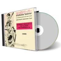 Front cover artwork of Otoboke Beaver 2024-02-24 CD San Francisco Audience