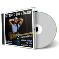 Front cover artwork of Sting 2011-10-26 CD Upper Darby Audience