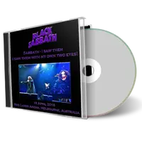 Front cover artwork of Black Sabbath 2016-04-19 CD Melbourne Audience