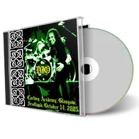 Front cover artwork of Dio 2005-10-14 CD Glasgow Audience