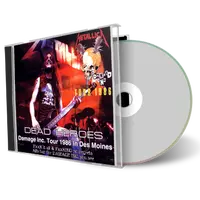 Front cover artwork of Metallica 1986-05-30 CD Davenport Soundboard