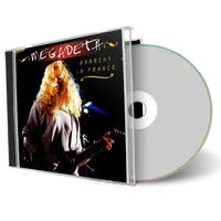 Front cover artwork of Megadeth Compilation CD Anarchy In France Soundboard