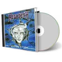 Front cover artwork of Megadeth Compilation CD German Storm Audience