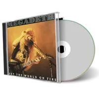 Front cover artwork of Megadeth Compilation CD Set The World On Fire Audience