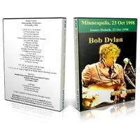 Artwork Cover of Bob Dylan 1998-10-23 DVD Minneapolis Audience