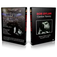 Artwork Cover of Bob Dylan 2001-11-19 DVD New York Audience