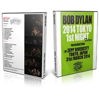 Artwork Cover of Bob Dylan 2014-03-31 DVD Tokyo Audience
