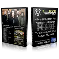 Artwork Cover of HIM 2013-08-24 DVD Twin Lakes Audience
