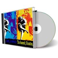 Front cover artwork of Guns N Roses 1992-01-10 CD Houston Audience