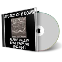 Front cover artwork of System Of A Down 2002-08-11 CD East Troy Audience