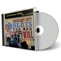 Front cover artwork of Jontavious Willis 2016-10-15 CD New Orleans Soundboard