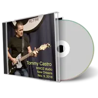Front cover artwork of Tommy Castro 2016-11-09 CD New Orleans Soundboard